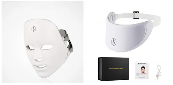 LED therapy face mask for skin rejuvenation