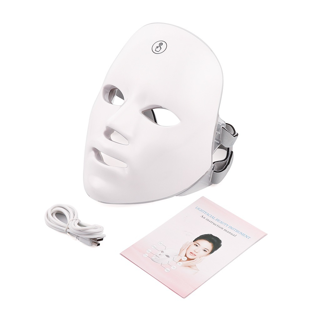 LED therapy face mask for skin rejuvenation