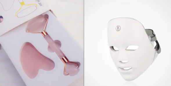 LED therapy face mask for skin rejuvenation