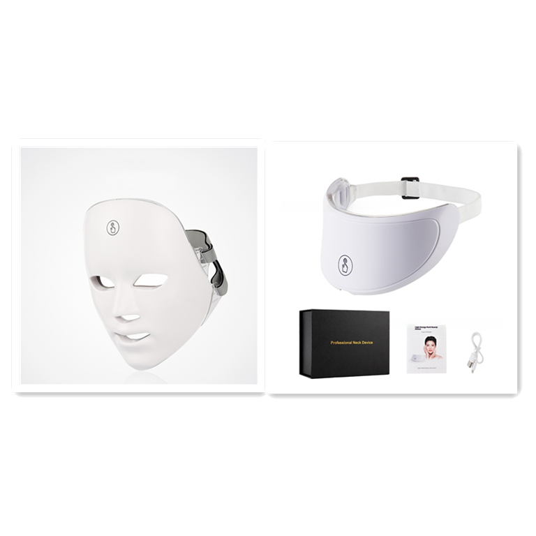 LED therapy face mask for skin rejuvenation