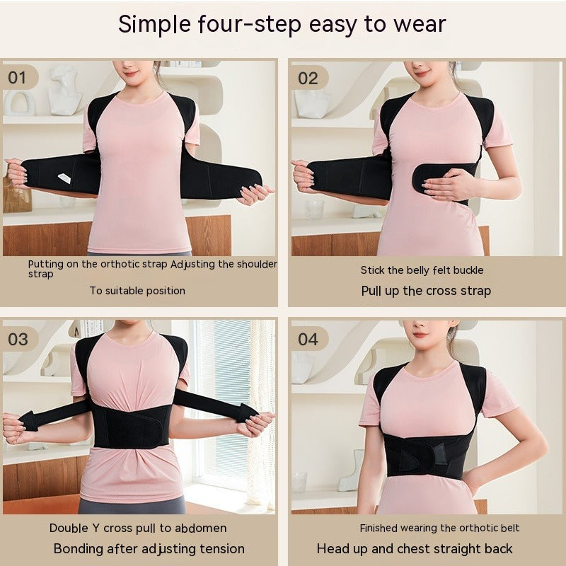 unisex posture corrector back brace